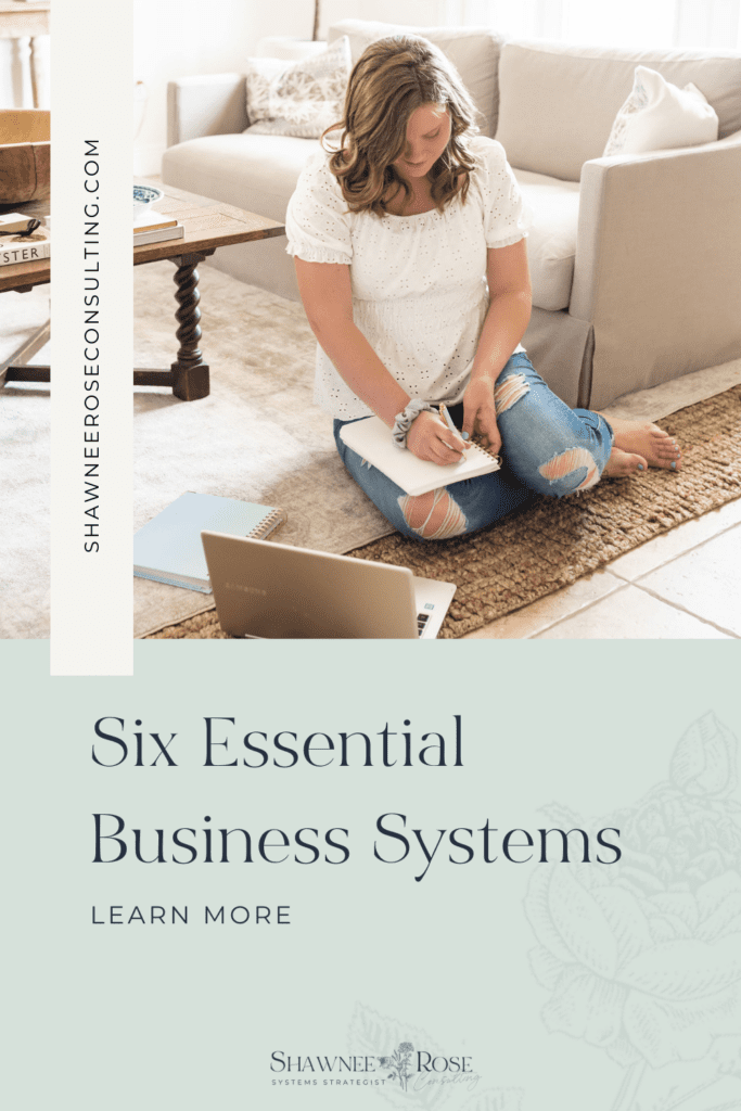 Six essential business systems